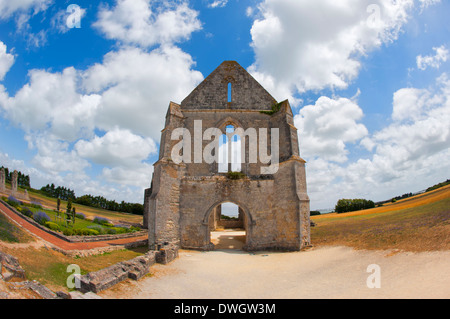 Abtei Notre-Dame-de-Ré, La Flotte Stockfoto