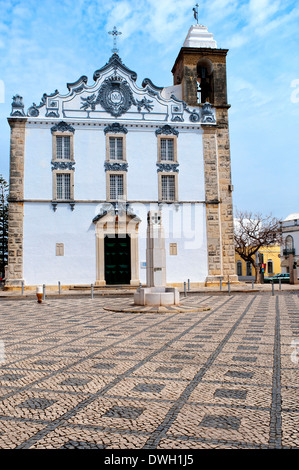 Igreja Matriz de Nossa Senhora Rosario, Olhao Stockfoto