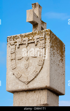 Padrão Dos Descobrimentos, Fortaleza de Sagres Stockfoto