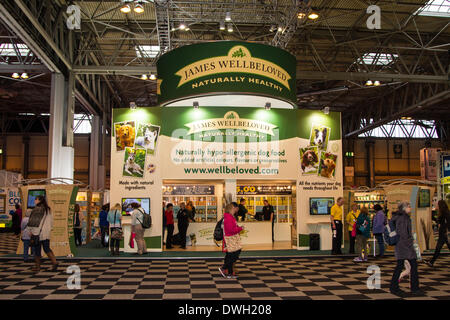 Foto ist auf der 2014 Crufts show in Birmingham UK Stockfoto