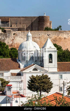 Igreja de Nossa Senhora Dos Martires, Castro Marim Stockfoto