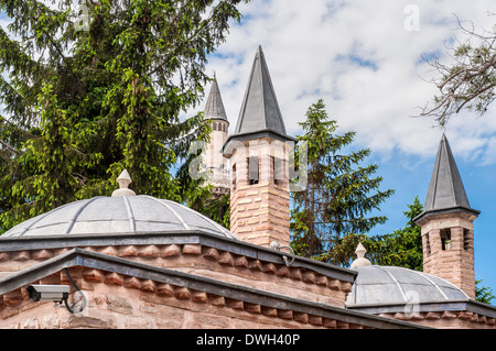 Mevlana Grab und Museum, Konya Stockfoto