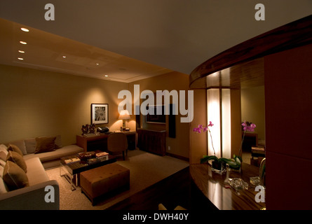 Asian-Thema Vorsitzender Suite im Venetian Resort Hotel, Las Vegas, Nevada, USA Stockfoto