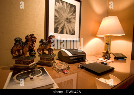 Asian-Thema Vorsitzender Suite im Venetian Resort Hotel, Las Vegas, Nevada, USA Stockfoto