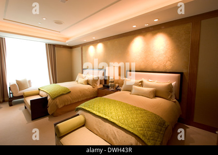 Asian-Thema Vorsitzender Suite im Venetian Resort Hotel, Las Vegas, Nevada, USA Stockfoto