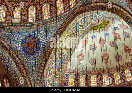 Sultan-Ahmed-Moschee, Istanbul Stockfoto