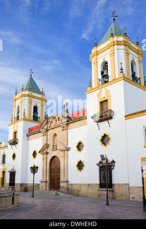 Kirche von Socorro in Ronda, Andalusien, Spanien. Stockfoto