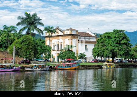 Paraty, Nossa Senhora Dos Remedios Kirche Stockfoto