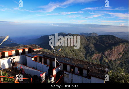 Wc-Block auf Adam's Peak, Sri Lanka Stockfoto