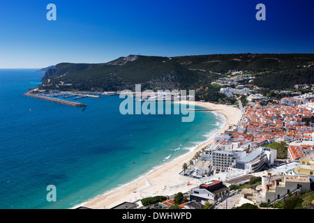 portugiesischen Fischerei Stadt Stockfoto