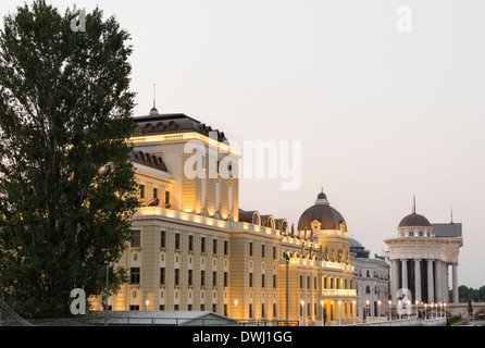 Museum des makedonischen Kampfes, Skopje, Mazedonien Stockfoto