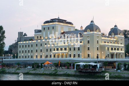 Museum des makedonischen Kampfes, Skopje, Mazedonien Stockfoto