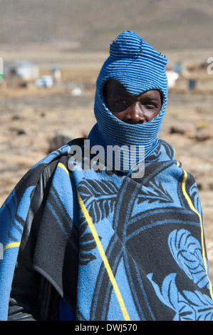 Mann, Lesotho Stockfoto