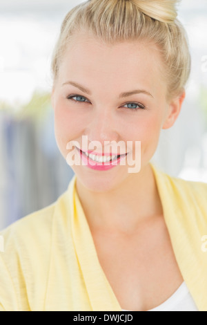 Closeup Portrait einer schönen jungen Frau Stockfoto