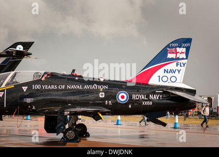 Black Hawk Ausbildungsflugzeug auf Airshow RIAT Stockfoto