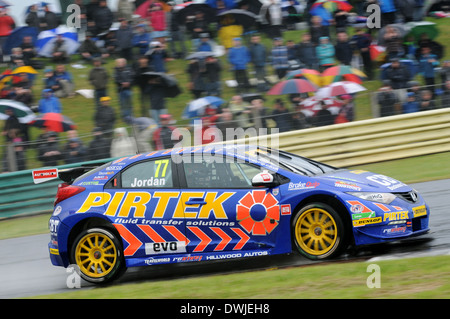 Andrew Jordan (GBR) Pirtek Racing Honda Civic Stockfoto