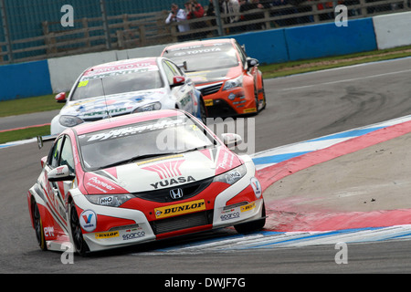 Matt Neal (GBR) Honda Yuasa Racing Honda Civic Stockfoto