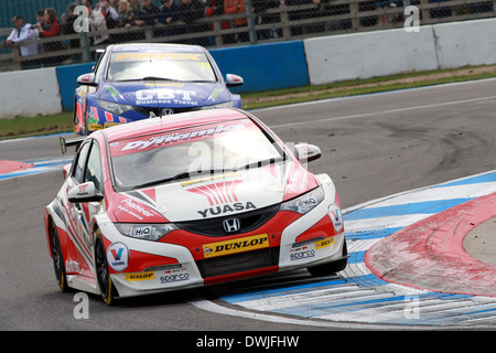 Gordon Shedden (GBR) Honda Yuasa Racing Honda Civic Stockfoto