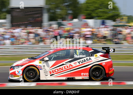 Gordon Shedden (GBR) Honda Yuasa Racing Honda Civic Stockfoto