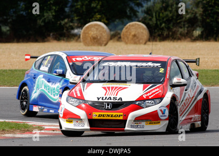 Matt Neal (GBR) Honda Yuasa Racing Honda Civic Stockfoto