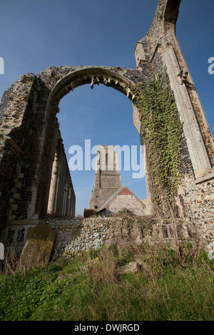 Saint Andrew Parish Kirche von Covehithe Suffolk Stockfoto