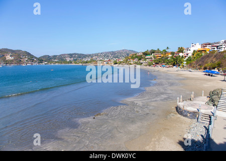 Playa La Madera, Zihuatanejo, Guerrero, Mexiko Stockfoto