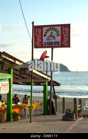 Playa La Madera, Zihuatanejo, Guerrero, Mexiko Stockfoto