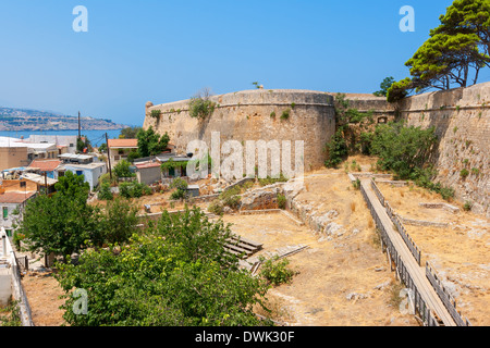 Festung von Rethymnon. Kreta, Griechenland Stockfoto