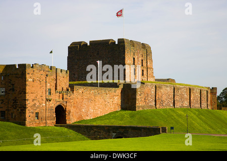 Carlisle Castle, Carlisle Cumbria England Vereinigtes Königreich Großbritannien Stockfoto