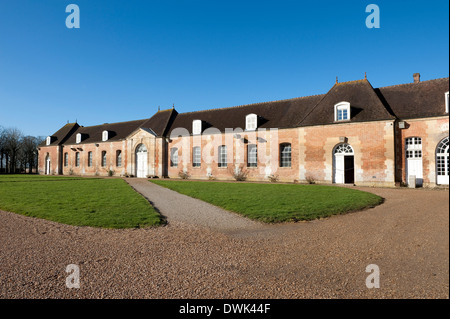 Haras du Pin Schloss, Normandie, Frankreich Stockfoto