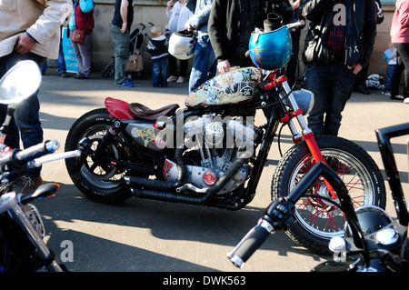 Matlock Bath, Motorrad On Any Sunday. Stockfoto