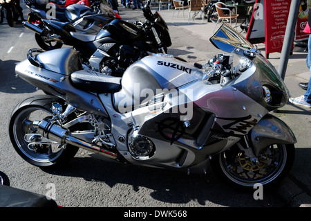 Matlock Bath, Motorrad On Any Sunday. Stockfoto