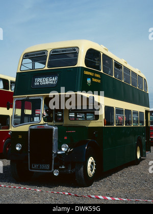 Leyland Titan PD 2/37 mit Massey Körper. Diesel-Bus, gebaut 1966 Stockfoto