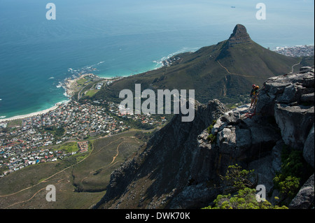 Blick vom Tafelberg Stockfoto