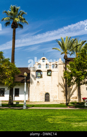 Mission San Gabriel in der City von San Gabriel-California Stockfoto