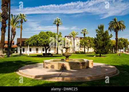 Mission San Gabriel in der City von San Gabriel-California Stockfoto