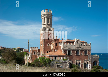 Schloss Tafuri, Portopalo Stockfoto