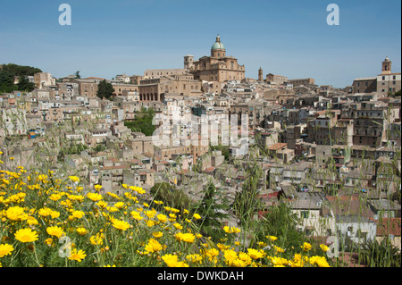 Altstadt, Piazza Armerina Stockfoto