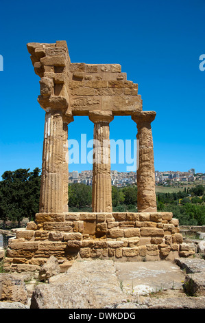 Tal der Tempel in Agrigent Stockfoto