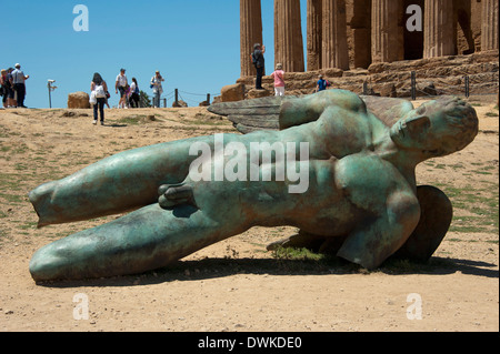 Tal der Tempel in Agrigent Stockfoto