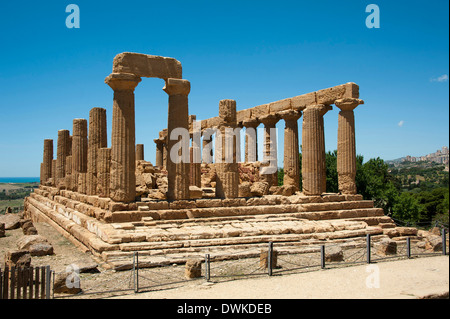 Tal der Tempel in Agrigent Stockfoto