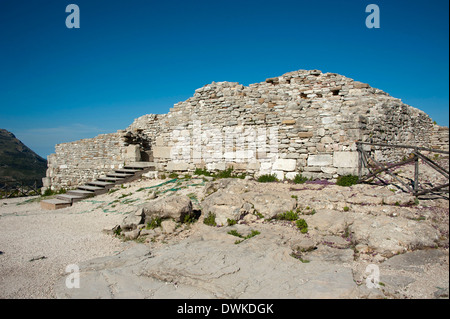 Fort, Segesta Stockfoto