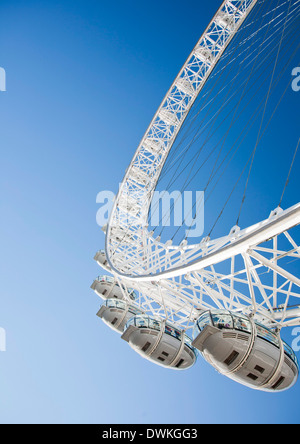 Detail des London Eye, London, England, Vereinigtes Königreich, Europa Stockfoto