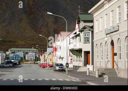 Isafjördur, West Fjorde, Island, Polarregionen Stockfoto