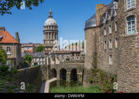 Boulogne-sur-Mer in der Region Nord Pas-de-Calais, Frankreich. Stockfoto