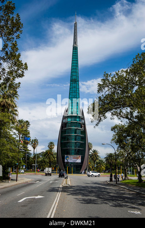 Moderne Glockenturm in Perth, Western Australia, Australien, Pazifik Stockfoto