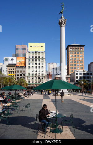 Union Square, San Francisco, Kalifornien, Vereinigte Staaten von Amerika, Nordamerika Stockfoto