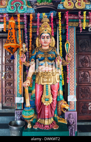 Hindu-Tempel Sri Vadapathira Kaliamman, Indien, Singapur, Südostasien, Asien Stockfoto