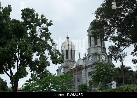 St. Johannes Kathedrale auf der karibischen Insel Antigua. -Oktober 2013. Stockfoto