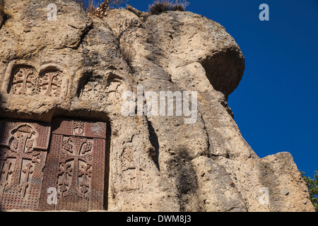 Geghard-Kloster, UNESCO-Weltkulturerbe, Geghard, Yerevan, Armenien, Zentralasien, Asien Stockfoto